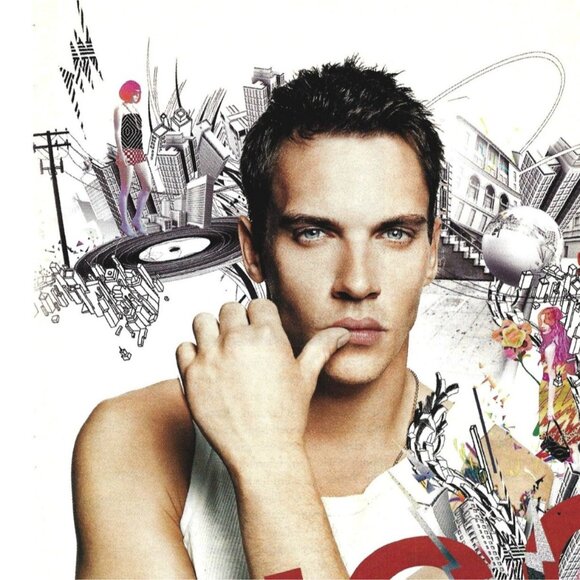 2007 Hugo Boss Men's Cologne Jonathan Rhys Meyers Print Ad 2000s - Picture 2 of 4